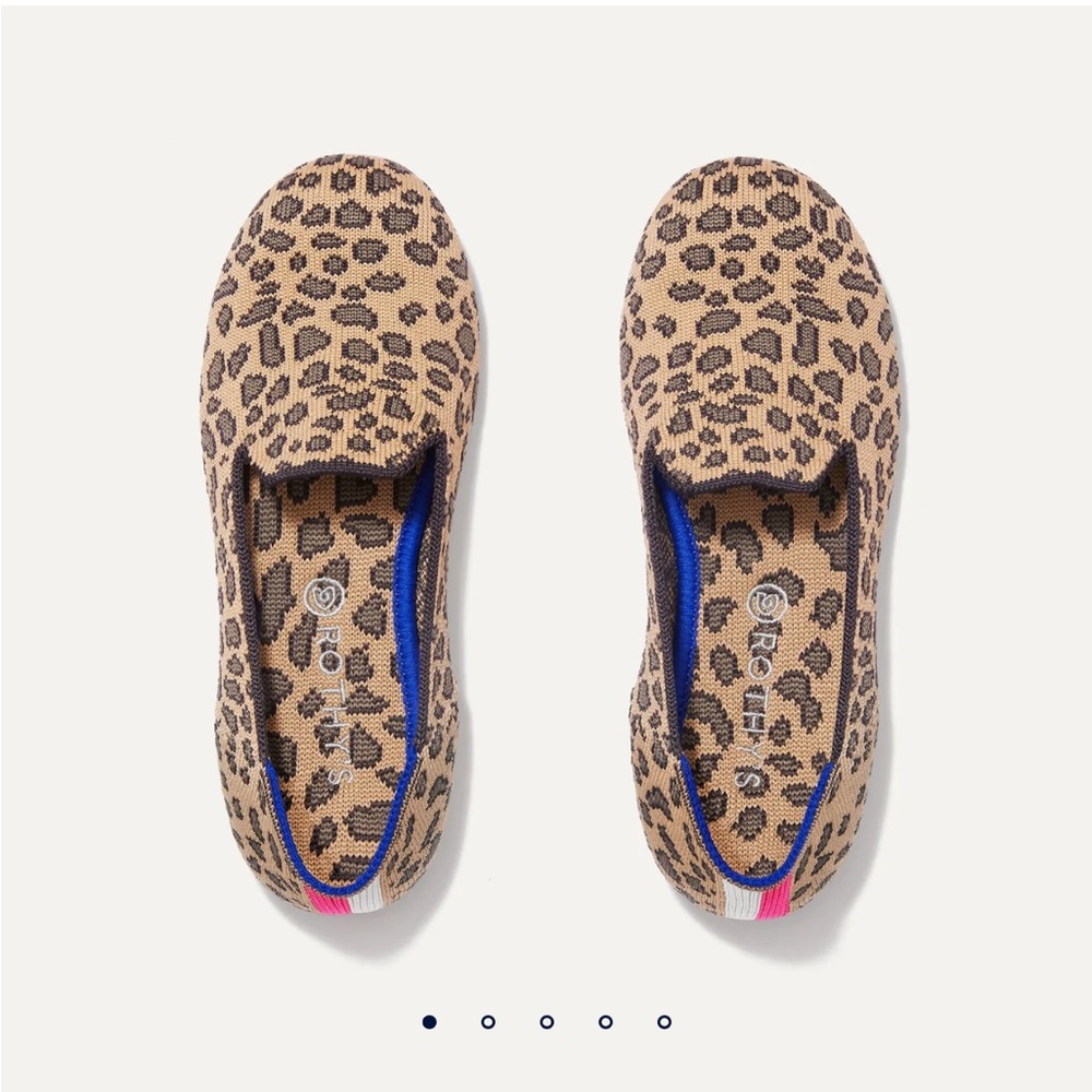 Rothy’s, kids loafer Spotted/Cheetah
